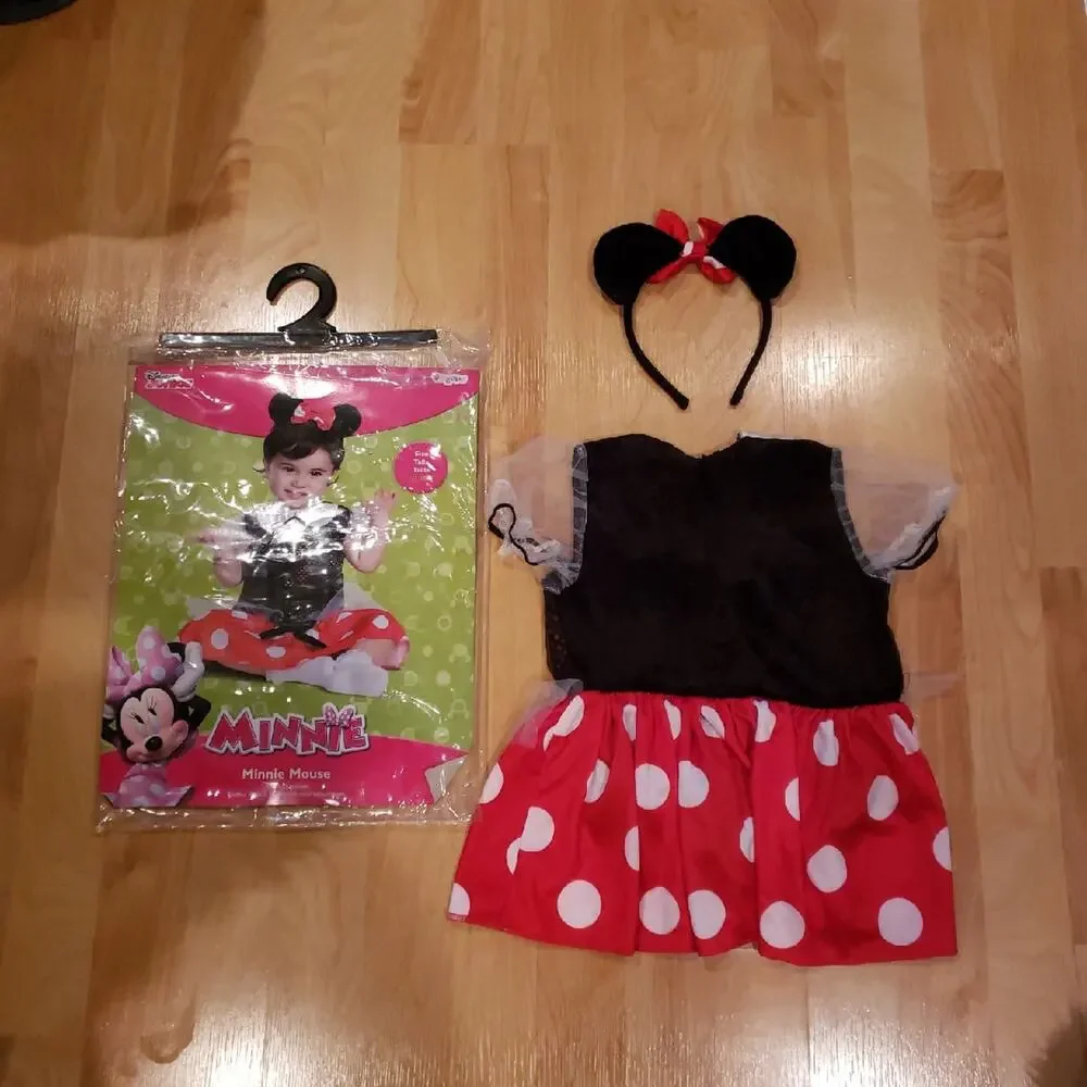 Disney Minnie Mouse Infant 12-18M Costume